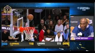 Kobe Bryant Post Game Interview - Lin is a good listener | 10.31.14