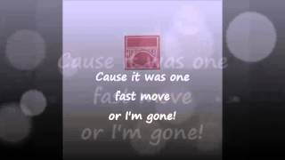 One Fast Move or I&#39;m Gone - LYRICS - Ben Gibbard &amp; Jay Farrar