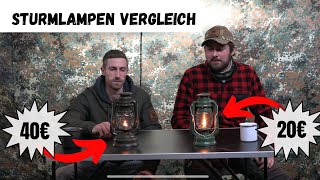 Billig Sturmlampe im Test / Petroleumlampe / bushcraft_bayern