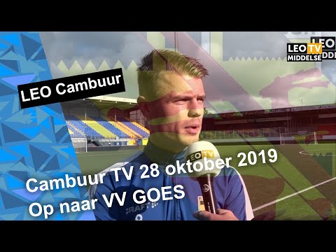 Cambuur TV 28 oktober 2019, Op naar VV GOES!