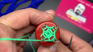 Helmis Stricken mit der Strickliesel. Mit Anfang + Abketten. Toll für Kinder, die stricken lernen.