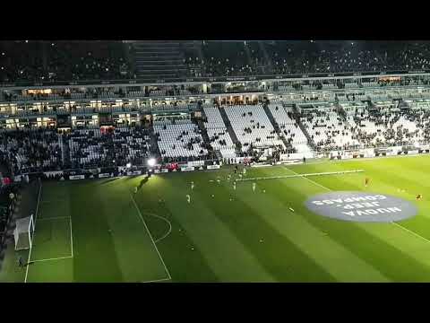 Juventus - Milan 3-1 (31.03.2018) Thunderstruck Riscaldamento.