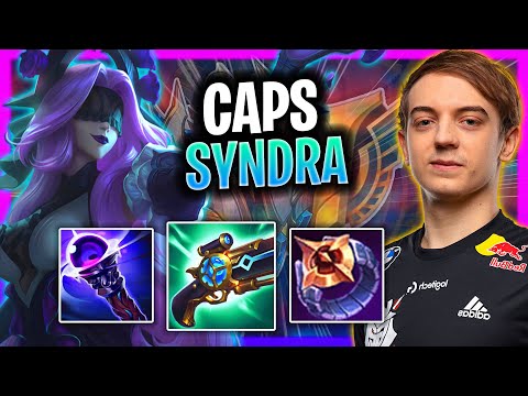 CAPS IS A BEAST WITH SYNDRA! | G2 Caps Plays Syndra Mid vs Tristana!  Season 2024