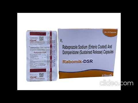 Rabeprazole 20mg + domperidone 10 mg