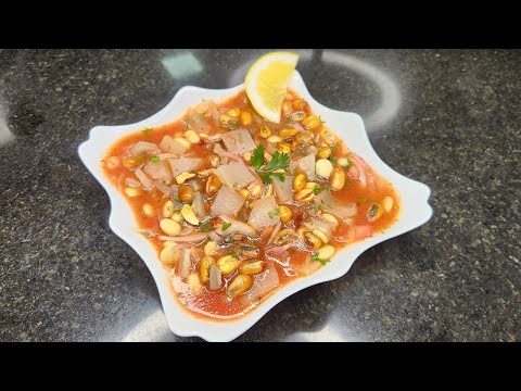 El Verdadero Cevichochos con Cuero ecuatoriano | Receta tradicional | Mi Estufa Ec.