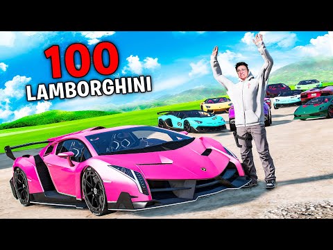 RUBO TUTTE LE LAMBORGHINI di Los Santos su GTA 5!