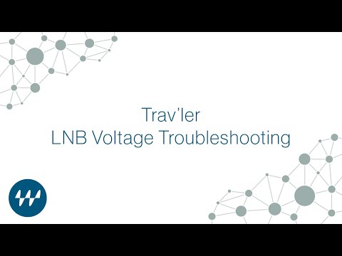 Winegard Trav'ler NO LNB VOLTAGE Troubleshooting