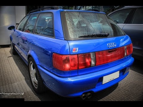 RARE: Blue Audi RS2 Porsche