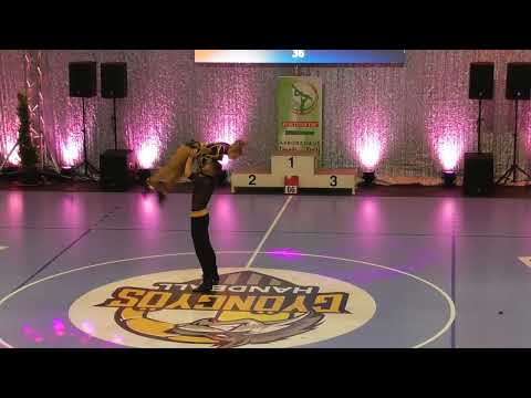 Polyánki Benedek (RÓK And Roll SE) - Fórián Kata (Rockin' Board TSE) akrobatika