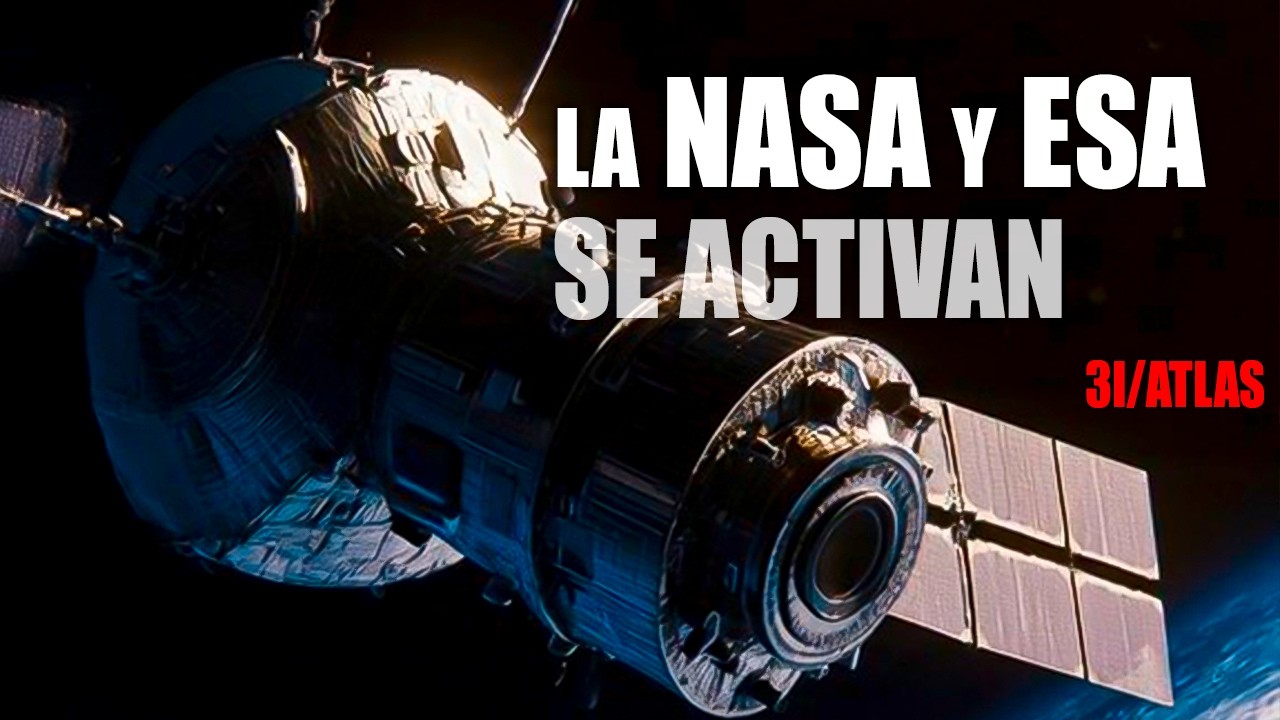 NASA SE ACTIVA Y LA ESA SE PREPARA PARA CAPTURAR EL 3I/ATLAS