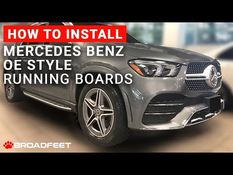 Mercedes Benz OE Style Running Board Installation Reference Guide