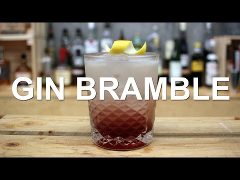 Gin Bramble Gin Cocktail Recipe