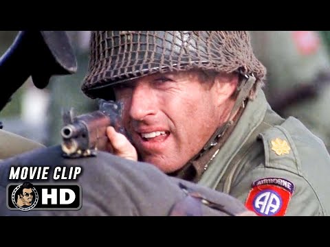 A BRIDGE TOO FAR Clip - "River" (1977) Robert Redford - WWII Movie