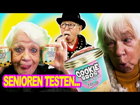 SNACKING COOKIE Dough - Seniors test CookieBROS | Grandma Goes Steep 🚀