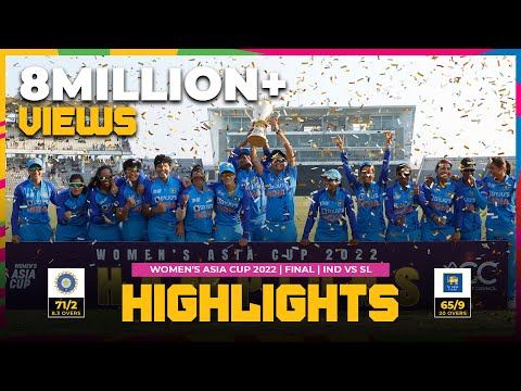 ACC | Women's Asia Cup 2022 | Final | India vs Sri Lanka