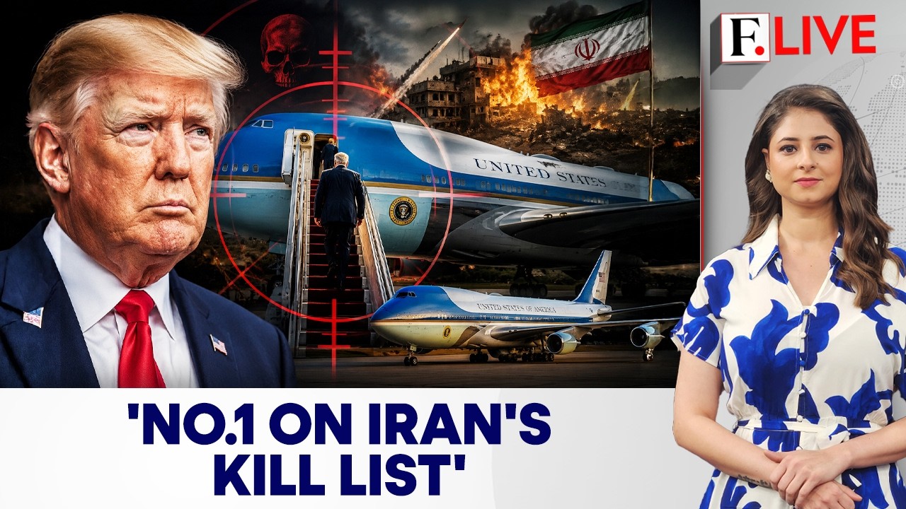 Why Did Trump Switch From New Qatari Jet To Old Air Force One? | US-Iran War | Firstpost Live