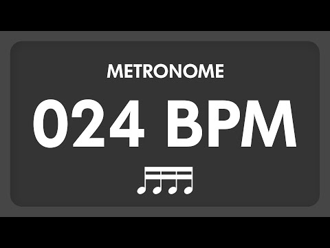 24 BPM - Metronome - 16th Notes