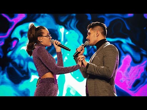 Erika Bitanji & Gabriel Cancela sjunger No air i Idol 2017 - Idol Sverige (TV4)