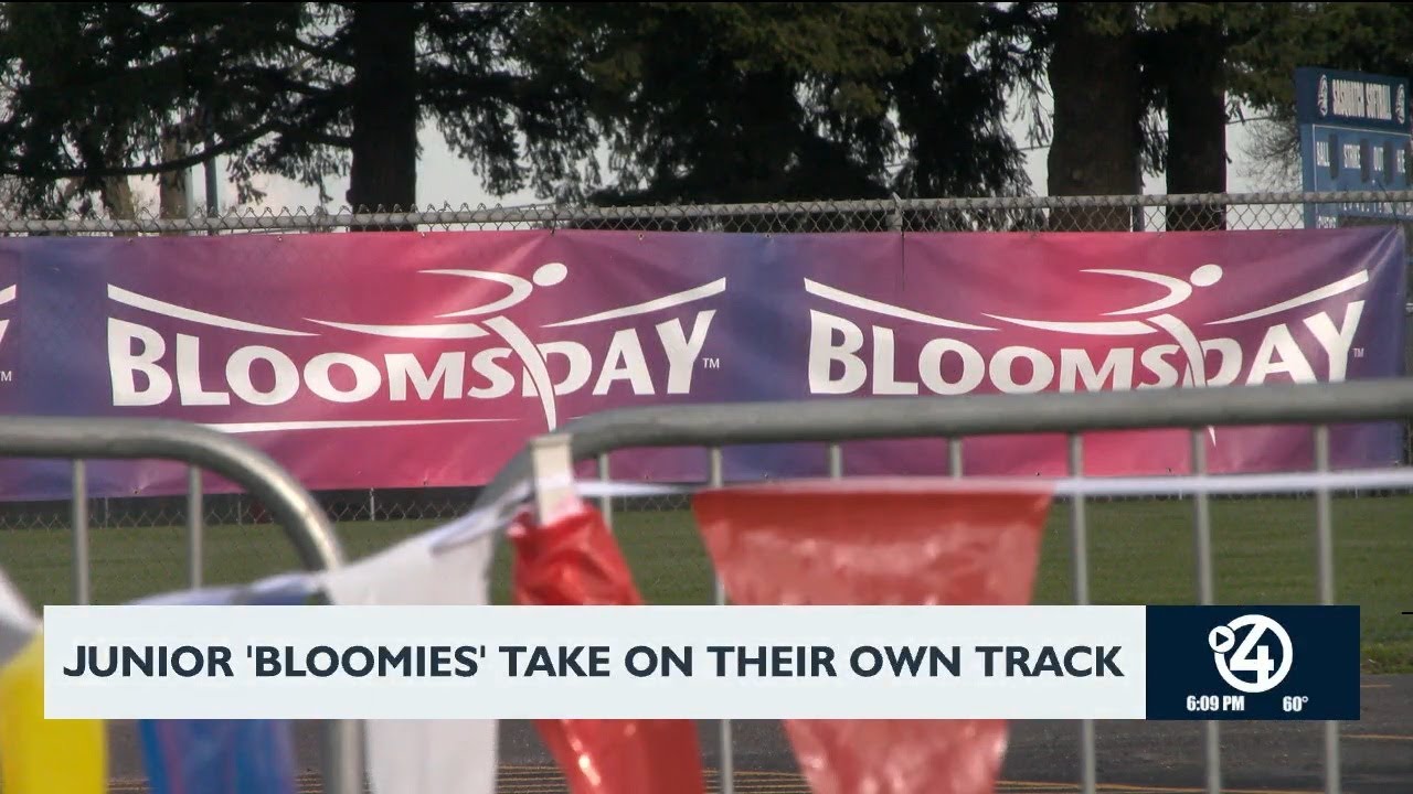 Junior Bloomies take on their own track