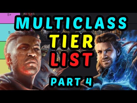 COMPLETE Multiclass Tier List - EVERY COMBO - Baldur's Gate 3 Honour Mode Guide Part 4