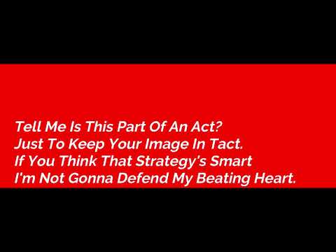 Velee feat. Willow - Not Gonna Defend My Beating Heart Lyrics