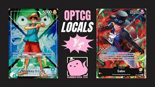(OP16) OPTCG POV: 🟢🔵Luffy vs 🔴🟡Sabo! Locals Tourney!