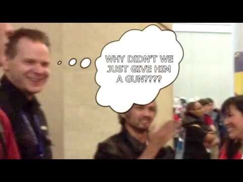 Geoff The Hero breaks T Hawk in front of Capcom Employee (PAX East 2014)