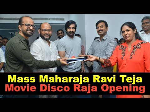 Mass Maharaja Ravi Teja Movie Disco Raja Opening