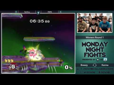 [Level Up Games Melee — 9/5/16] WR1: Taichou (Fox) v. PAPA (Falco)