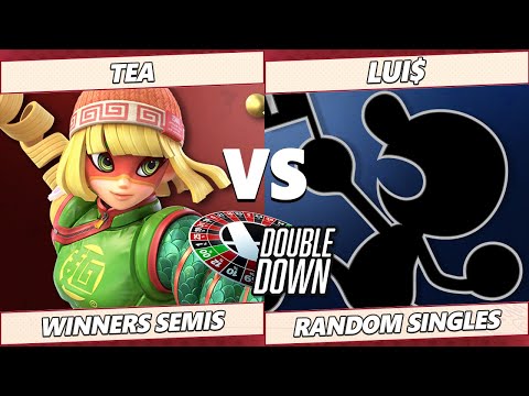 Double Down 2022 Random Winners Semis - Tea (Min Min) Vs. Lui$ (Mr. G&W) SSBU Smash Ultimate Tournam