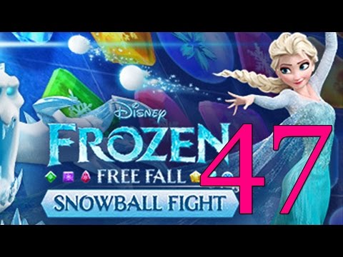 Frozen Free Fall Snowball Fight Level 47