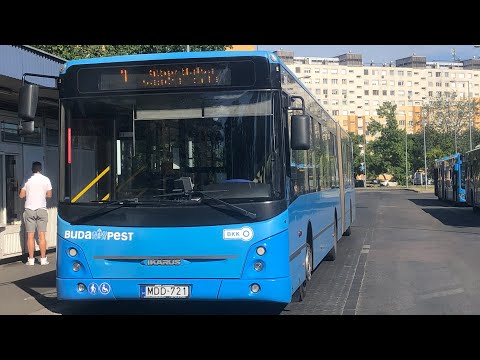 Utazás az egyetlen budapesti Ikarus187V-vel a 7-es busz vonalán
