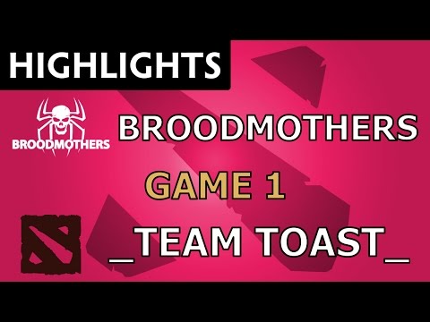 BrooDMotherS vs _Team Toast_ [Game 1] WellPlay Invitational by VitalBet - Dota Highlights