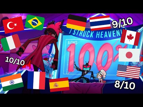 YOU ABSOLUTE IDIOT! in ALL official Amazon Prime Language Dubs | Hazbin Hotel Season 2 w/Rating