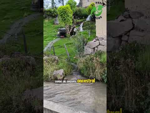 Los molinos antiguos en Boyaca.