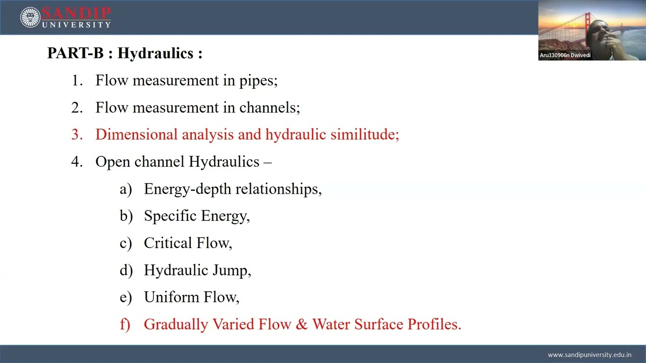 CESA GATE  Academy 2026: Fluid Mechanics & Hydraulics-Water Resources Engg by Prof .Dr.Arun Dwivedi