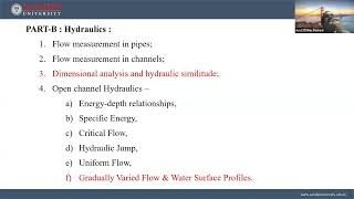 CESA GATE  Academy 2026: Fluid Mechanics & Hydraulics-Water Resources Engg by Prof .Dr.Arun Dwivedi