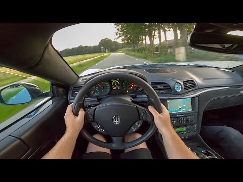 Maserati MC Stradale POV Test Drive - AMAZING V8 Sound Symphony + Launch!