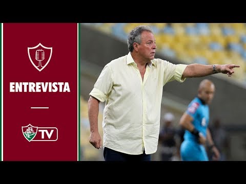 FluTV - Fluminense 2 x 2 Coritiba - Coletiva - Abel Braga