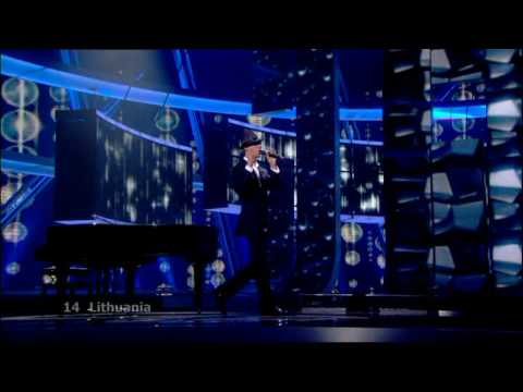 Eurovision 2009 Semi Final 2 14 Lithuania *Sasha Son* *Love* 16:9 HQ