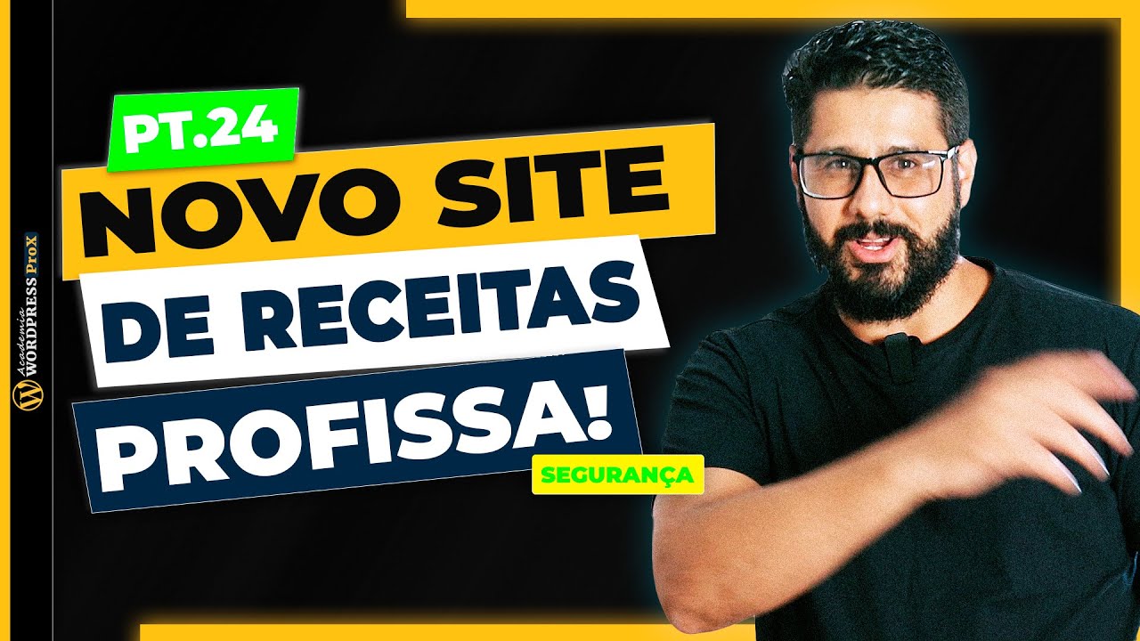 Site de Receitas Com Elementor Pro e ACF para google adsense PARTE 24 | SEGURANÇA