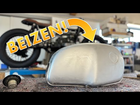 Lack und Farbe mit Abbeizer entfernen | BMW R100RS | Build Part #15