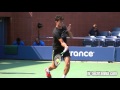 Milos Raonic Forehand Slow Motion 1000 fps
