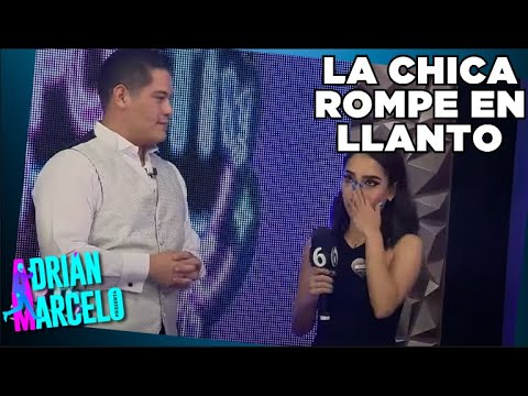 La chica llora por sus problemas legales | Adrián Marcelo Presenta