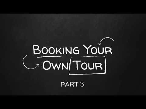 Booking Your Own Tour - Part 3 - Crafting Your Elevator Pitch