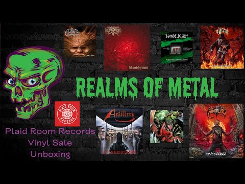 Plaid Room Records - Vinyl Sale - Unboxing