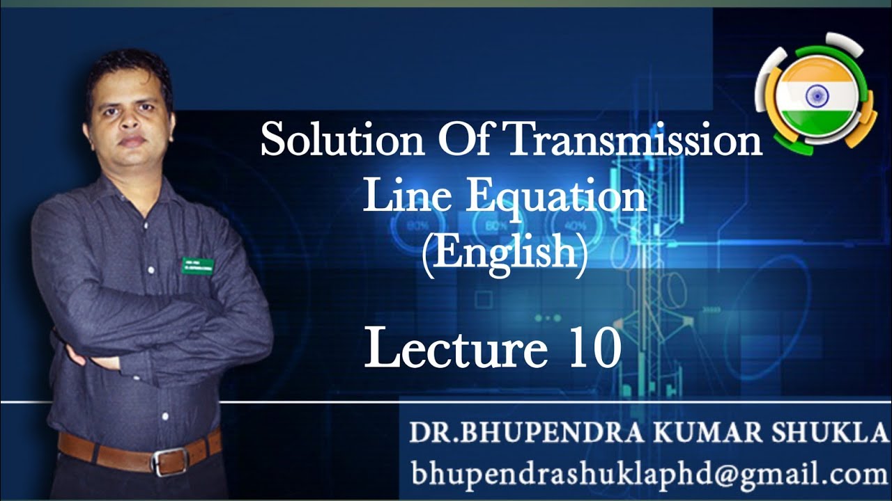 SOLUTION OF TRANSMISSION LINE EQUATION (ENGLISH)