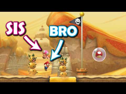 Lots of Close Ones in This Episode... New Super Mario Bros U Deluxe First Playthrough (World 2)