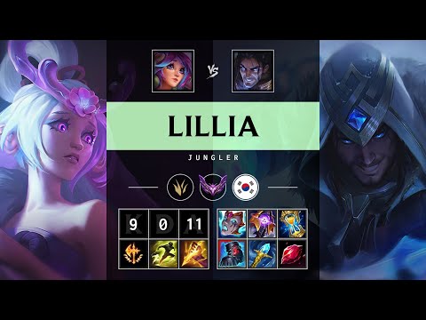Lillia Jungle vs Sylas - KR Master Patch 25.20