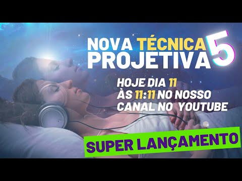 SUPER LANÇAMENTO NOVA TÉCNICA PROJETIVA COMPLETA 5-BINAURAL,HEMI-SYNC, ASMR - USE FONES - TELA PRETA